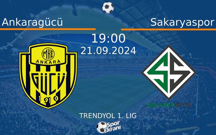 21 Eylül 2024 Ankaragücü vs Sakaryaspor maçı Hangi Kanalda Saat Kaçta Yayınlanacak? 21 Eylül 2024 Ankaragücü vs Sakaryaspor maçı Hangi Kanalda Saat Kaçta Yayınlanacak?