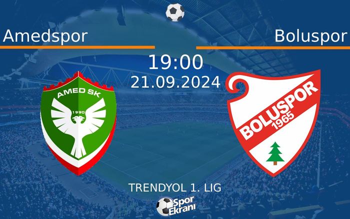 21 Eylül 2024 Amedspor vs Boluspor maçı Hangi Kanalda Saat Kaçta Yayınlanacak? 21 Eylül 2024 Amedspor vs Boluspor maçı Hangi Kanalda Saat Kaçta Yayınlanacak?