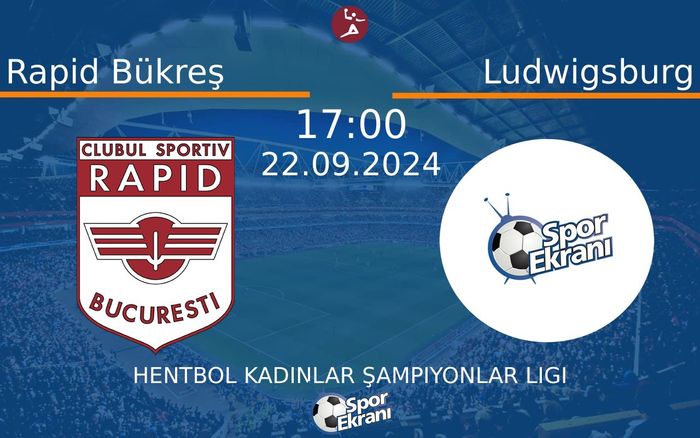 22 Eylül 2024 Rapid Bükreş vs Ludwigsburg maçı Hangi Kanalda Saat Kaçta Yayınlanacak? 22 Eylül 2024 Rapid Bükreş vs Ludwigsburg maçı Hangi Kanalda Saat Kaçta Yayınlanacak?