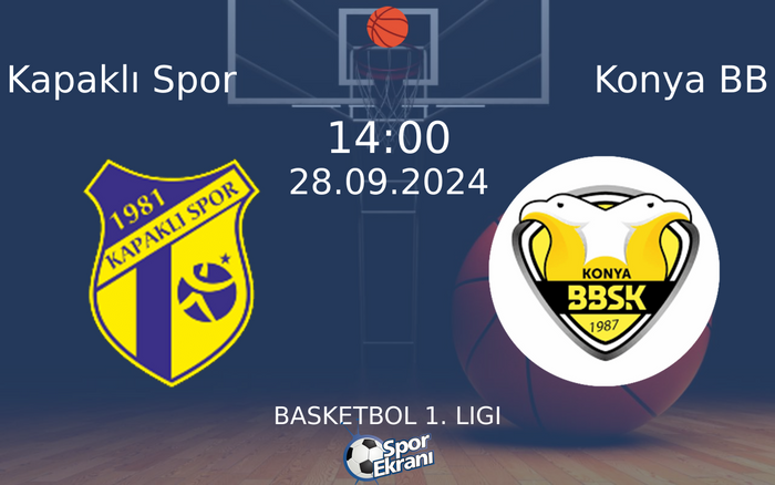 28 Eylül 2024 Kapaklı Spor vs Konya BB maçı Hangi Kanalda Saat Kaçta Yayınlanacak? 28 Eylül 2024 Kapaklı Spor vs Konya BB maçı Hangi Kanalda Saat Kaçta Yayınlanacak?