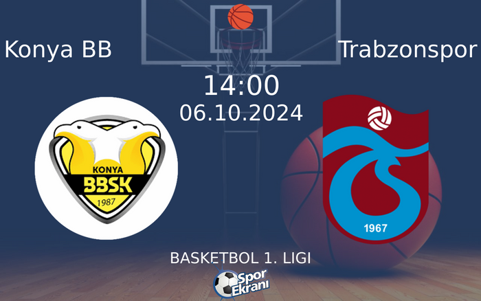 06 Ekim 2024 Konya BB vs Trabzonspor maçı Hangi Kanalda Saat Kaçta Yayınlanacak? 06 Ekim 2024 Konya BB vs Trabzonspor maçı Hangi Kanalda Saat Kaçta Yayınlanacak?