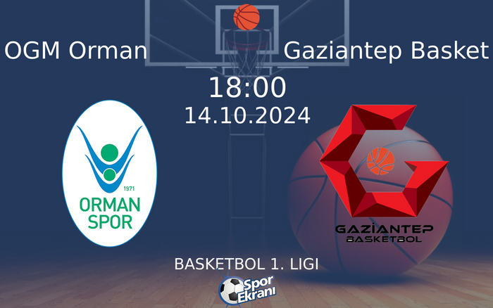 14 Ekim 2024 OGM Orman vs Gaziantep Basket maçı Hangi Kanalda Saat Kaçta Yayınlanacak? 14 Ekim 2024 OGM Orman vs Gaziantep Basket maçı Hangi Kanalda Saat Kaçta Yayınlanacak?
