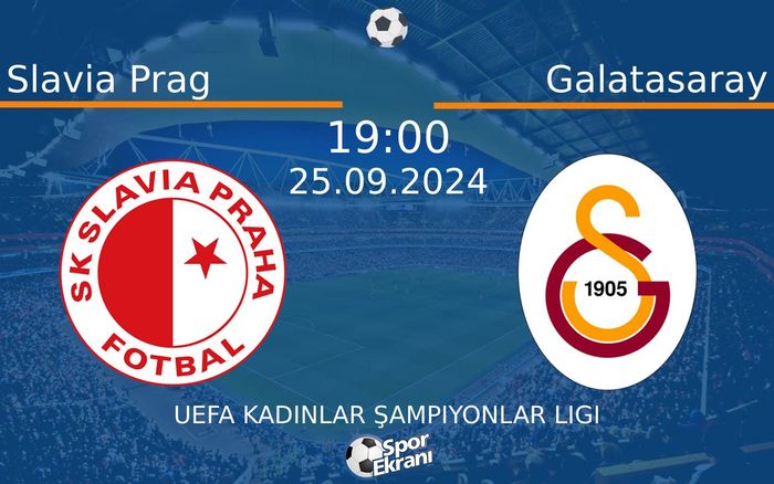 25 Eylül 2024 Slavia Prag vs Galatasaray maçı Hangi Kanalda Saat Kaçta Yayınlanacak? 25 Eylül 2024 Slavia Prag vs Galatasaray maçı Hangi Kanalda Saat Kaçta Yayınlanacak?