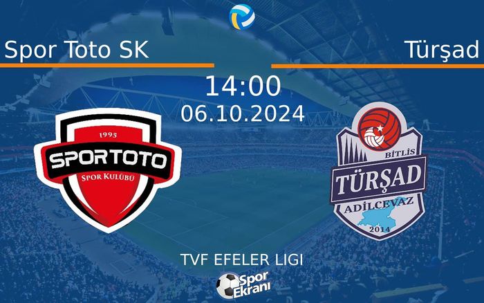 06 Ekim 2024 Spor Toto SK vs Türşad maçı Hangi Kanalda Saat Kaçta Yayınlanacak? 06 Ekim 2024 Spor Toto SK vs Türşad maçı Hangi Kanalda Saat Kaçta Yayınlanacak?