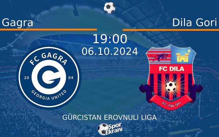 06 Ekim 2024 Gagra vs Dila Gori maçı Hangi Kanalda Saat Kaçta Yayınlanacak? 06 Ekim 2024 Gagra vs Dila Gori maçı Hangi Kanalda Saat Kaçta Yayınlanacak?