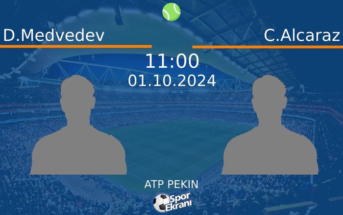 01 Ekim 2024 D.Medvedev vs C.Alcaraz maçı Hangi Kanalda Saat Kaçta Yayınlanacak? 01 Ekim 2024 D.Medvedev vs C.Alcaraz maçı Hangi Kanalda Saat Kaçta Yayınlanacak?