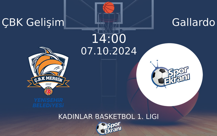 07 Ekim 2024 ÇBK Gelişim vs Gallardo maçı Hangi Kanalda Saat Kaçta Yayınlanacak? 07 Ekim 2024 ÇBK Gelişim vs Gallardo maçı Hangi Kanalda Saat Kaçta Yayınlanacak?