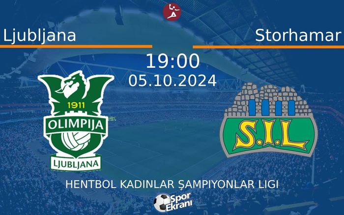05 Ekim 2024 Ljubljana vs Storhamar maçı Hangi Kanalda Saat Kaçta Yayınlanacak?