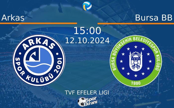 12 Ekim 2024 Arkas vs Bursa BB maçı Hangi Kanalda Saat Kaçta Yayınlanacak?