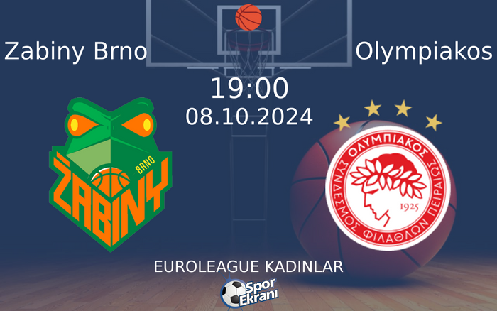 08 Ekim 2024 Zabiny Brno vs Olympiakos maçı Hangi Kanalda Saat Kaçta Yayınlanacak? 08 Ekim 2024 Zabiny Brno vs Olympiakos maçı Hangi Kanalda Saat Kaçta Yayınlanacak?