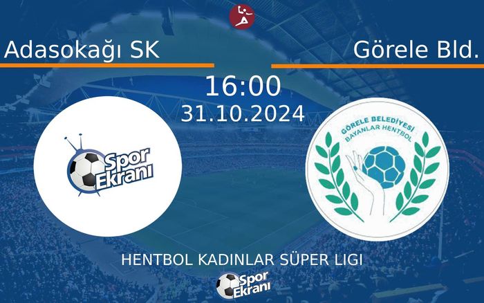 31 Ekim 2024 Adasokağı SK vs Görele Bld. maçı Hangi Kanalda Saat Kaçta Yayınlanacak? 31 Ekim 2024 Adasokağı SK vs Görele Bld. maçı Hangi Kanalda Saat Kaçta Yayınlanacak?