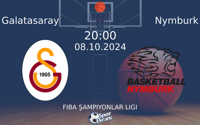 08 Ekim 2024 Galatasaray vs Nymburk maçı Hangi Kanalda Saat Kaçta Yayınlanacak? 08 Ekim 2024 Galatasaray vs Nymburk maçı Hangi Kanalda Saat Kaçta Yayınlanacak?