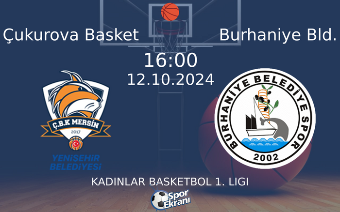 12 Ekim 2024 Çukurova Basket vs Burhaniye Bld. maçı Hangi Kanalda Saat Kaçta Yayınlanacak? 12 Ekim 2024 Çukurova Basket vs Burhaniye Bld. maçı Hangi Kanalda Saat Kaçta Yayınlanacak?