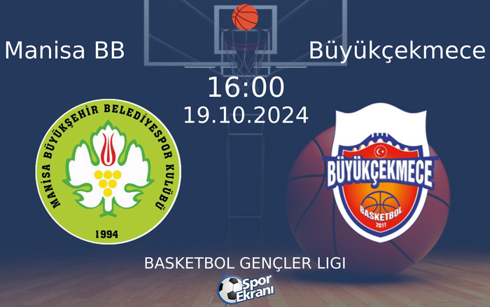 19 Ekim 2024 Manisa BB vs Büyükçekmece maçı Hangi Kanalda Saat Kaçta Yayınlanacak? 19 Ekim 2024 Manisa BB vs Büyükçekmece maçı Hangi Kanalda Saat Kaçta Yayınlanacak?