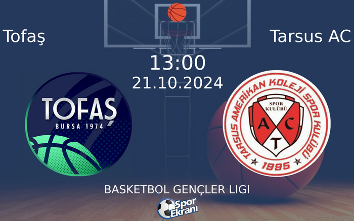 21 Ekim 2024 Tofaş vs Tarsus AC maçı Hangi Kanalda Saat Kaçta Yayınlanacak? 21 Ekim 2024 Tofaş vs Tarsus AC maçı Hangi Kanalda Saat Kaçta Yayınlanacak?