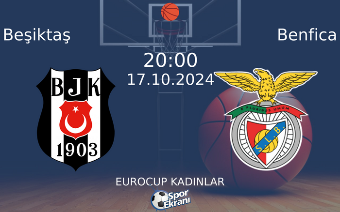 17 Ekim 2024 Beşiktaş vs Benfica maçı Hangi Kanalda Saat Kaçta Yayınlanacak? 17 Ekim 2024 Beşiktaş vs Benfica maçı Hangi Kanalda Saat Kaçta Yayınlanacak?