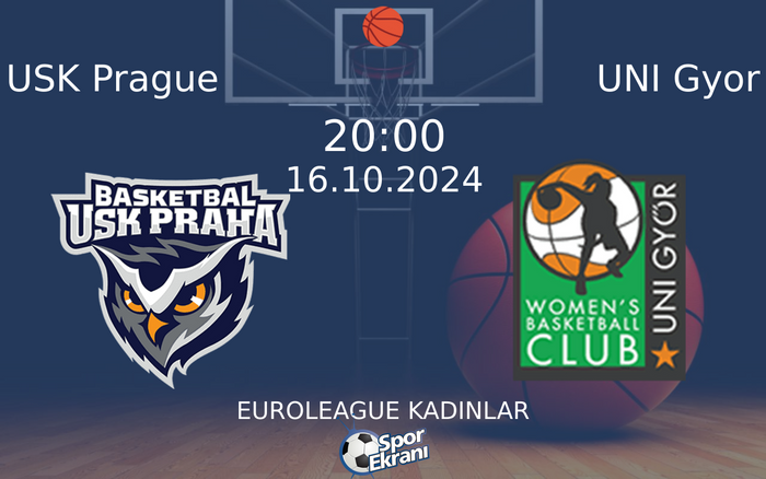 16 Ekim 2024 USK Prague vs UNI Gyor maçı Hangi Kanalda Saat Kaçta Yayınlanacak? 16 Ekim 2024 USK Prague vs UNI Gyor maçı Hangi Kanalda Saat Kaçta Yayınlanacak?