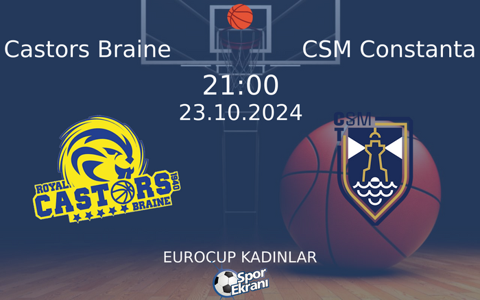 23 Ekim 2024 Castors Braine vs CSM Constanta maçı Hangi Kanalda Saat Kaçta Yayınlanacak? 23 Ekim 2024 Castors Braine vs CSM Constanta maçı Hangi Kanalda Saat Kaçta Yayınlanacak?