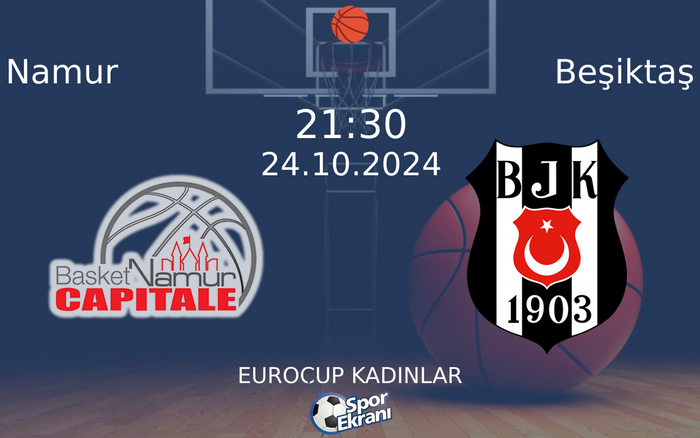 24 Ekim 2024 Namur vs Beşiktaş maçı Hangi Kanalda Saat Kaçta Yayınlanacak? 24 Ekim 2024 Namur vs Beşiktaş maçı Hangi Kanalda Saat Kaçta Yayınlanacak?