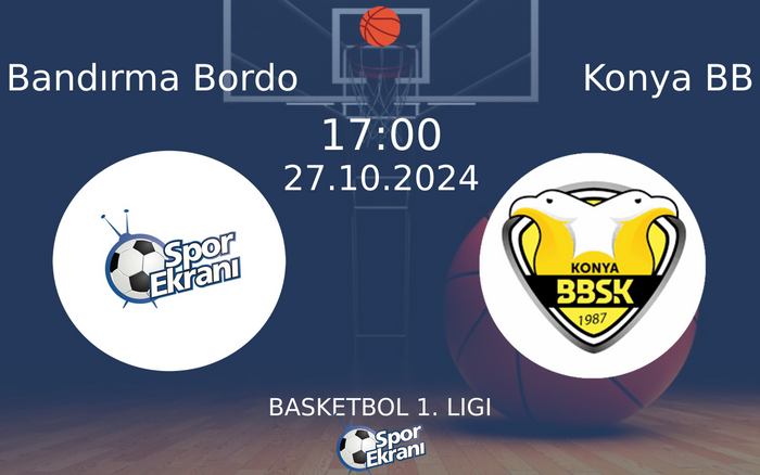 27 Ekim 2024 Bandırma Bordo vs Konya BB maçı Hangi Kanalda Saat Kaçta Yayınlanacak? 27 Ekim 2024 Bandırma Bordo vs Konya BB maçı Hangi Kanalda Saat Kaçta Yayınlanacak?