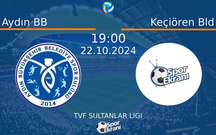 22 Ekim 2024 Aydın BB vs Keçiören Bld maçı Hangi Kanalda Saat Kaçta Yayınlanacak? 22 Ekim 2024 Aydın BB vs Keçiören Bld maçı Hangi Kanalda Saat Kaçta Yayınlanacak?