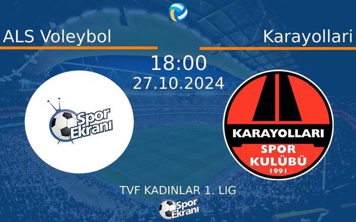 27 Ekim 2024 ALS Voleybol vs Karayollari maçı Hangi Kanalda Saat Kaçta Yayınlanacak? 27 Ekim 2024 ALS Voleybol vs Karayollari maçı Hangi Kanalda Saat Kaçta Yayınlanacak?