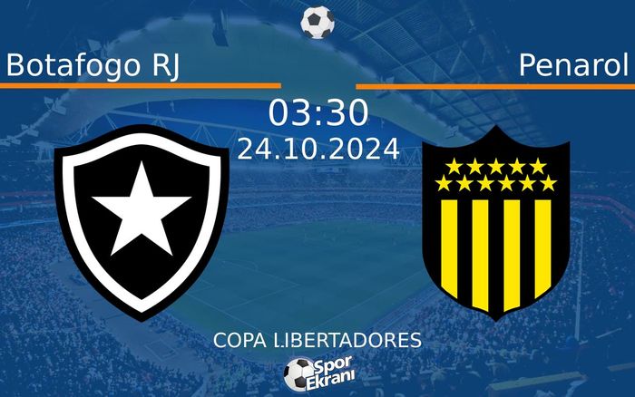 24 Ekim 2024 Botafogo RJ vs Penarol maçı Hangi Kanalda Saat Kaçta Yayınlanacak? 24 Ekim 2024 Botafogo RJ vs Penarol maçı Hangi Kanalda Saat Kaçta Yayınlanacak?