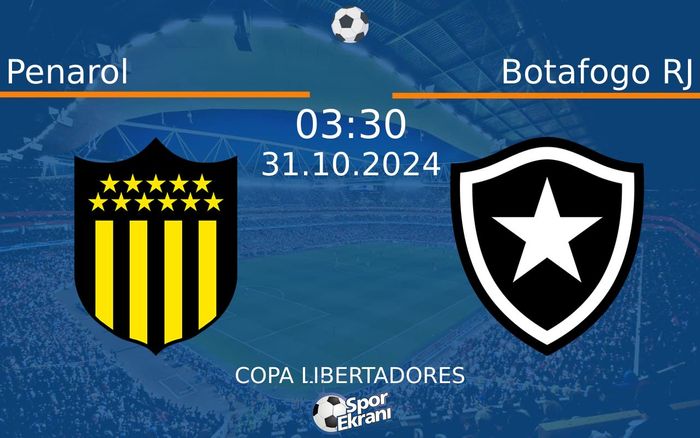 31 Ekim 2024 Penarol vs Botafogo RJ maçı Hangi Kanalda Saat Kaçta Yayınlanacak? 31 Ekim 2024 Penarol vs Botafogo RJ maçı Hangi Kanalda Saat Kaçta Yayınlanacak?