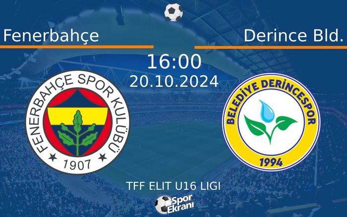 20 Ekim 2024 Fenerbahçe vs Derince Bld. maçı Hangi Kanalda Saat Kaçta Yayınlanacak? 20 Ekim 2024 Fenerbahçe vs Derince Bld. maçı Hangi Kanalda Saat Kaçta Yayınlanacak?