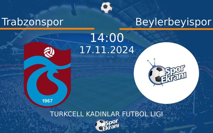 17 Kasım 2024 Trabzonspor vs Beylerbeyispor maçı Hangi Kanalda Saat Kaçta Yayınlanacak? 17 Kasım 2024 Trabzonspor vs Beylerbeyispor maçı Hangi Kanalda Saat Kaçta Yayınlanacak?