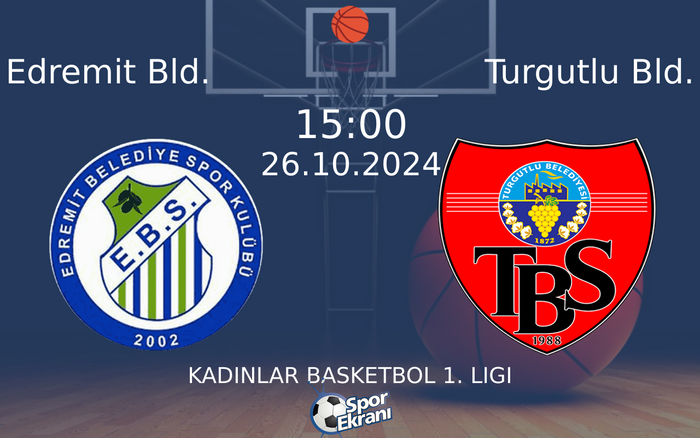 26 Ekim 2024 Edremit Bld. vs Turgutlu Bld. maçı Hangi Kanalda Saat Kaçta Yayınlanacak? 26 Ekim 2024 Edremit Bld. vs Turgutlu Bld. maçı Hangi Kanalda Saat Kaçta Yayınlanacak?