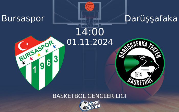 01 Kasım 2024 Bursaspor vs Darüşşafaka maçı Hangi Kanalda Saat Kaçta Yayınlanacak? 01 Kasım 2024 Bursaspor vs Darüşşafaka maçı Hangi Kanalda Saat Kaçta Yayınlanacak?