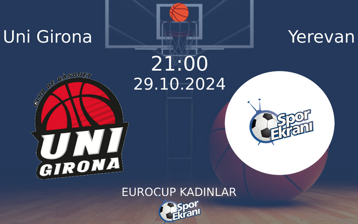 29 Ekim 2024 Uni Girona vs Yerevan maçı Hangi Kanalda Saat Kaçta Yayınlanacak? 29 Ekim 2024 Uni Girona vs Yerevan maçı Hangi Kanalda Saat Kaçta Yayınlanacak?