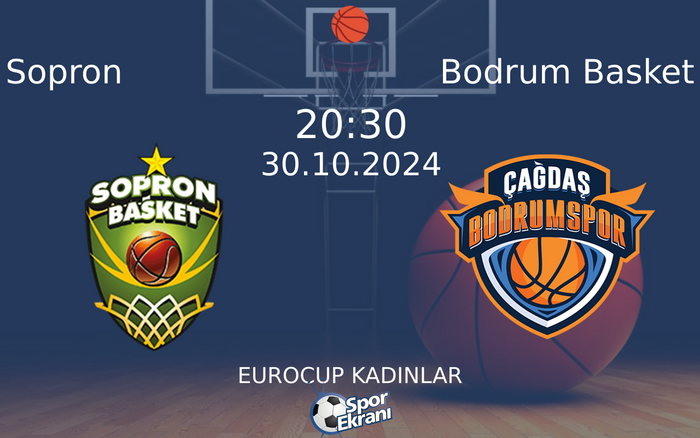 30 Ekim 2024 Sopron vs Bodrum Basket maçı Hangi Kanalda Saat Kaçta Yayınlanacak? 30 Ekim 2024 Sopron vs Bodrum Basket maçı Hangi Kanalda Saat Kaçta Yayınlanacak?