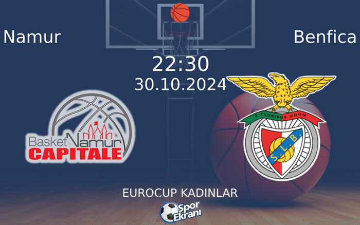 30 Ekim 2024 Namur vs Benfica maçı Hangi Kanalda Saat Kaçta Yayınlanacak? 30 Ekim 2024 Namur vs Benfica maçı Hangi Kanalda Saat Kaçta Yayınlanacak?