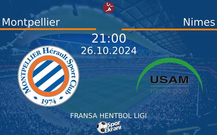 26 Ekim 2024 Montpellier vs Nimes maçı Hangi Kanalda Saat Kaçta Yayınlanacak? 26 Ekim 2024 Montpellier vs Nimes maçı Hangi Kanalda Saat Kaçta Yayınlanacak?