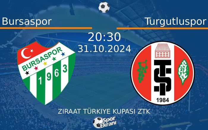 31 Ekim 2024 Bursaspor vs Turgutluspor maçı Hangi Kanalda Saat Kaçta Yayınlanacak? 31 Ekim 2024 Bursaspor vs Turgutluspor maçı Hangi Kanalda Saat Kaçta Yayınlanacak?