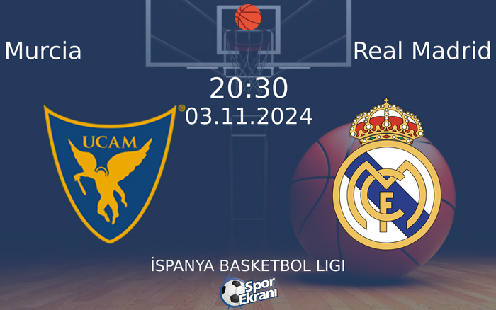 03 Kasım 2024 Murcia vs Real Madrid maçı Hangi Kanalda Saat Kaçta Yayınlanacak? 03 Kasım 2024 Murcia vs Real Madrid maçı Hangi Kanalda Saat Kaçta Yayınlanacak?
