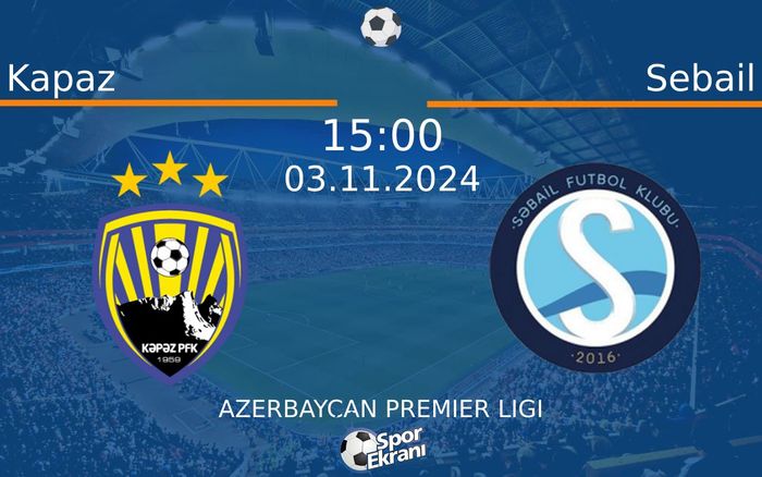03 Kasım 2024 Kapaz vs Sebail maçı Hangi Kanalda Saat Kaçta Yayınlanacak? 03 Kasım 2024 Kapaz vs Sebail maçı Hangi Kanalda Saat Kaçta Yayınlanacak?