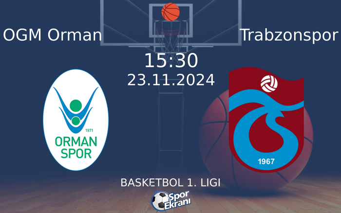 23 Kasım 2024 OGM Orman vs Trabzonspor maçı Hangi Kanalda Saat Kaçta Yayınlanacak? 23 Kasım 2024 OGM Orman vs Trabzonspor maçı Hangi Kanalda Saat Kaçta Yayınlanacak?