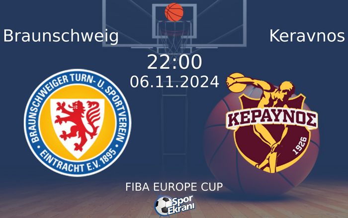 06 Kasım 2024 Braunschweig vs Keravnos maçı Hangi Kanalda Saat Kaçta Yayınlanacak? 06 Kasım 2024 Braunschweig vs Keravnos maçı Hangi Kanalda Saat Kaçta Yayınlanacak?
