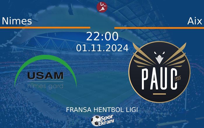 01 Kasım 2024 Nimes vs Aix maçı Hangi Kanalda Saat Kaçta Yayınlanacak? 01 Kasım 2024 Nimes vs Aix maçı Hangi Kanalda Saat Kaçta Yayınlanacak?