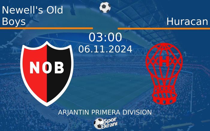 06 Kasım 2024 Newell's Old Boys vs Huracan maçı Hangi Kanalda Saat Kaçta Yayınlanacak? 06 Kasım 2024 Newell's Old Boys vs Huracan maçı Hangi Kanalda Saat Kaçta Yayınlanacak?