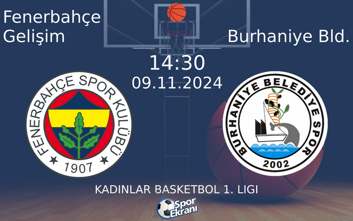 09 Kasım 2024 Fenerbahçe Gelişim vs Burhaniye Bld. maçı Hangi Kanalda Saat Kaçta Yayınlanacak? 09 Kasım 2024 Fenerbahçe Gelişim vs Burhaniye Bld. maçı Hangi Kanalda Saat Kaçta Yayınlanacak?