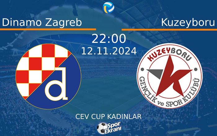 12 Kasım 2024 Dinamo Zagreb vs Kuzeyboru maçı Hangi Kanalda Saat Kaçta Yayınlanacak? 12 Kasım 2024 Dinamo Zagreb vs Kuzeyboru maçı Hangi Kanalda Saat Kaçta Yayınlanacak?