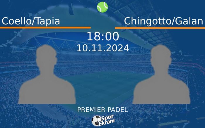 10 Kasım 2024 Coello/Tapia vs Chingotto/Galan maçı Hangi Kanalda Saat Kaçta Yayınlanacak? 10 Kasım 2024 Coello/Tapia vs Chingotto/Galan maçı Hangi Kanalda Saat Kaçta Yayınlanacak?