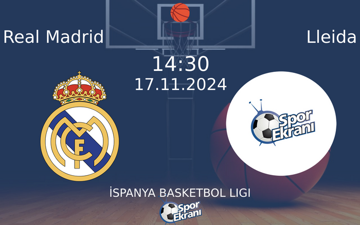 17 Kasım 2024 Real Madrid vs Lleida maçı Hangi Kanalda Saat Kaçta Yayınlanacak? 17 Kasım 2024 Real Madrid vs Lleida maçı Hangi Kanalda Saat Kaçta Yayınlanacak?