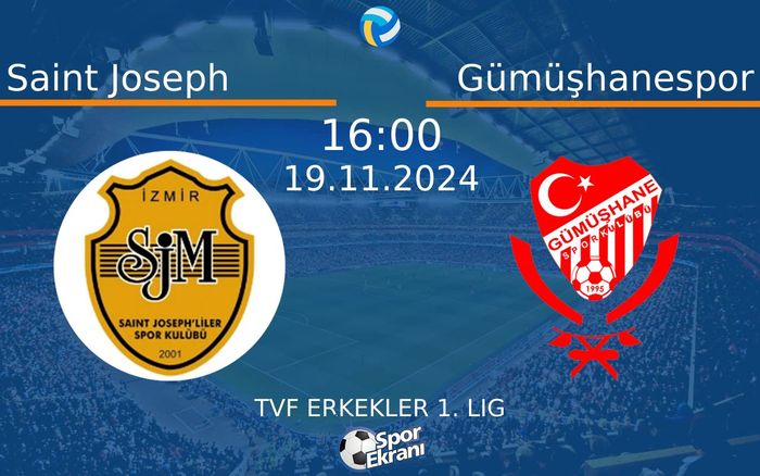19 Kasım 2024 Saint Joseph vs Gümüşhanespor maçı Hangi Kanalda Saat Kaçta Yayınlanacak? 19 Kasım 2024 Saint Joseph vs Gümüşhanespor maçı Hangi Kanalda Saat Kaçta Yayınlanacak?