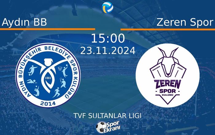 23 Kasım 2024 Aydın BB vs Zeren Spor maçı Hangi Kanalda Saat Kaçta Yayınlanacak? 23 Kasım 2024 Aydın BB vs Zeren Spor maçı Hangi Kanalda Saat Kaçta Yayınlanacak?