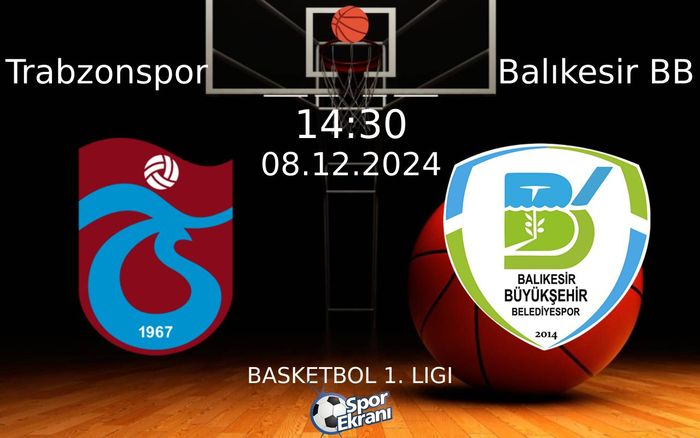 08 Aralık 2024 Trabzonspor vs Balıkesir BB maçı Hangi Kanalda Saat Kaçta Yayınlanacak? 08 Aralık 2024 Trabzonspor vs Balıkesir BB maçı Hangi Kanalda Saat Kaçta Yayınlanacak?